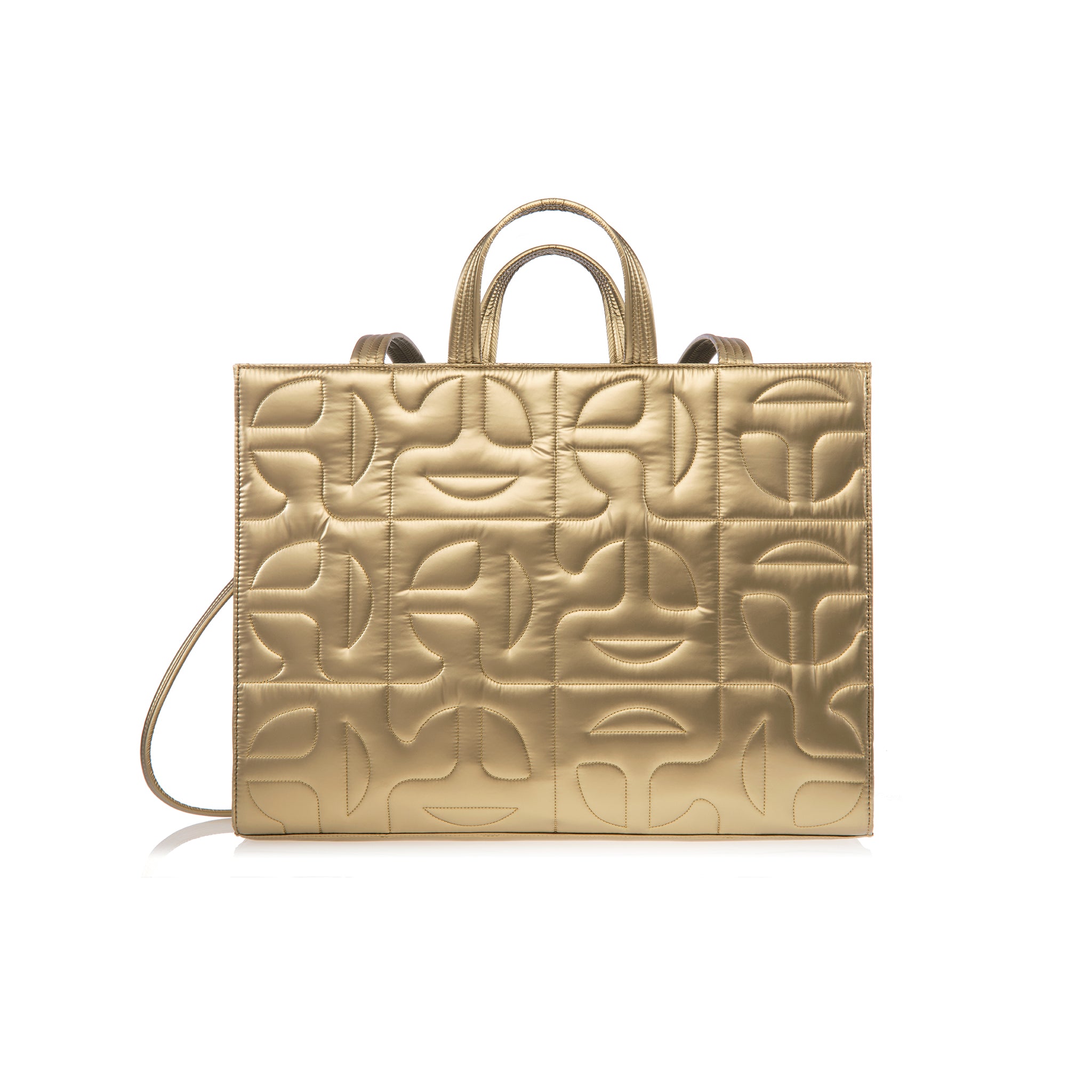 Moose Knuckles x Telfar Quilted Large Shopper – Gold