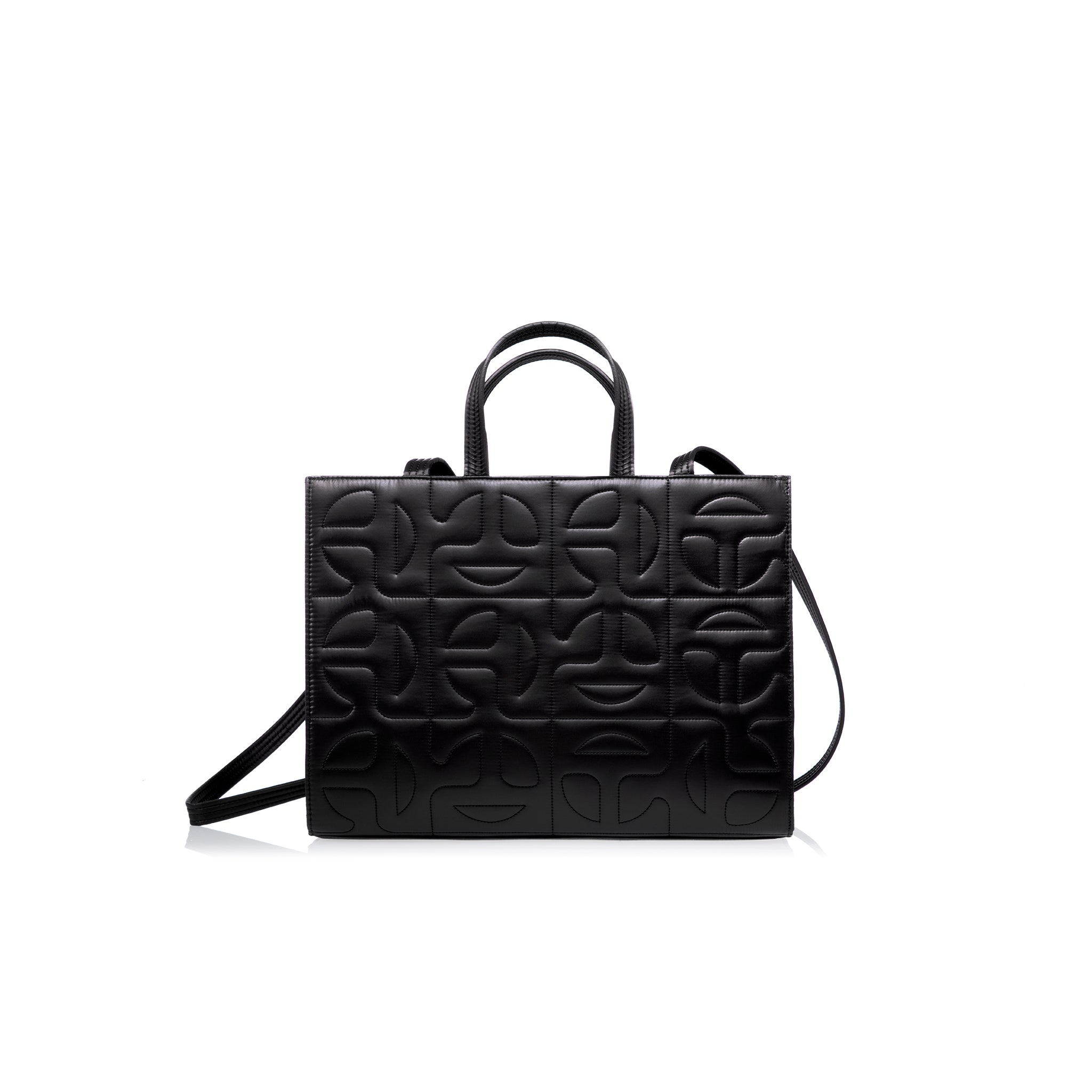 Moose Knuckles x Telfar Quilted Medium Shopper – Black