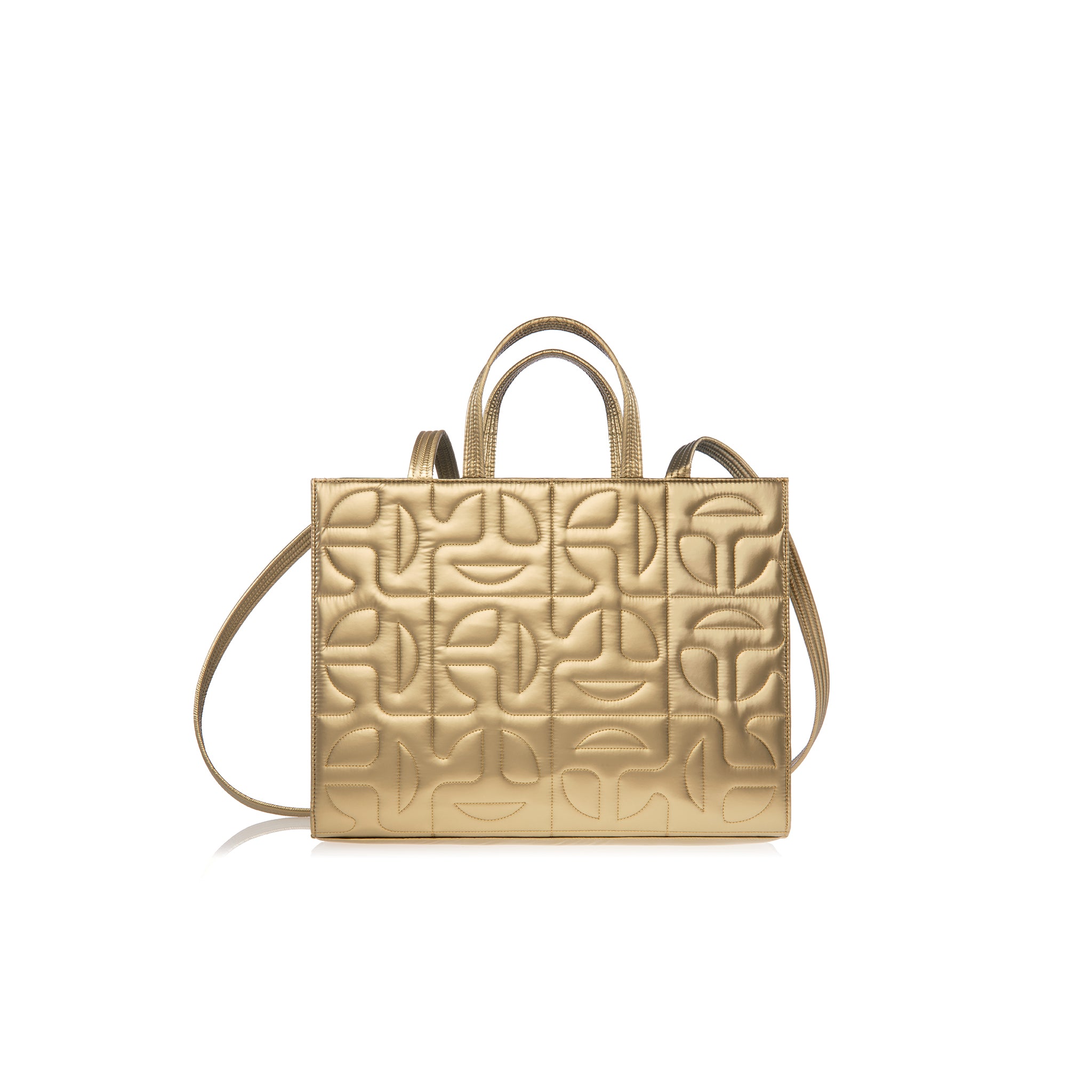 Moose Knuckles x Telfar Quilted Medium Shopper – Gold