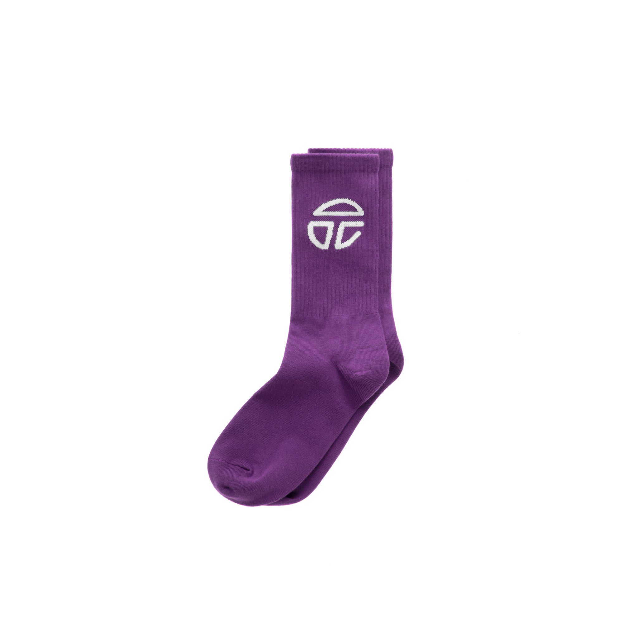 Athletic Logo Socks – Grape