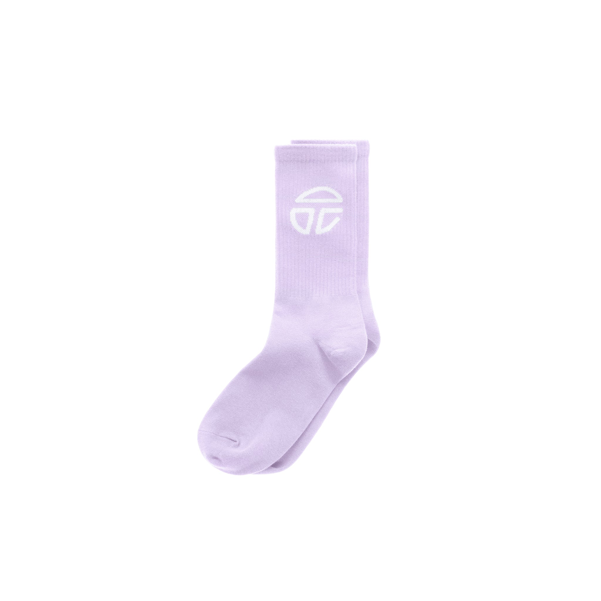 Athletic Logo Socks – Lavender