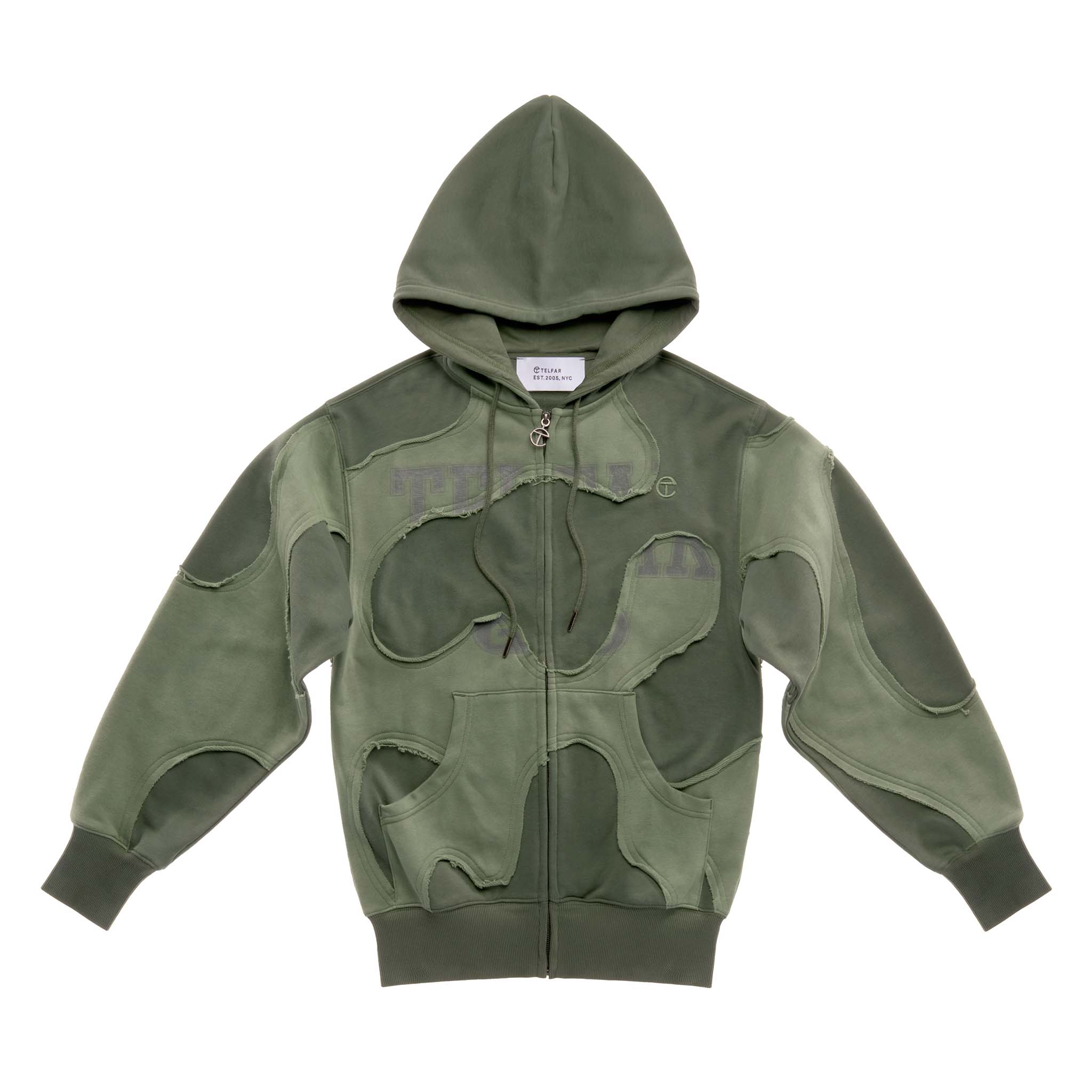 Camo Hoodie – Olive Drab