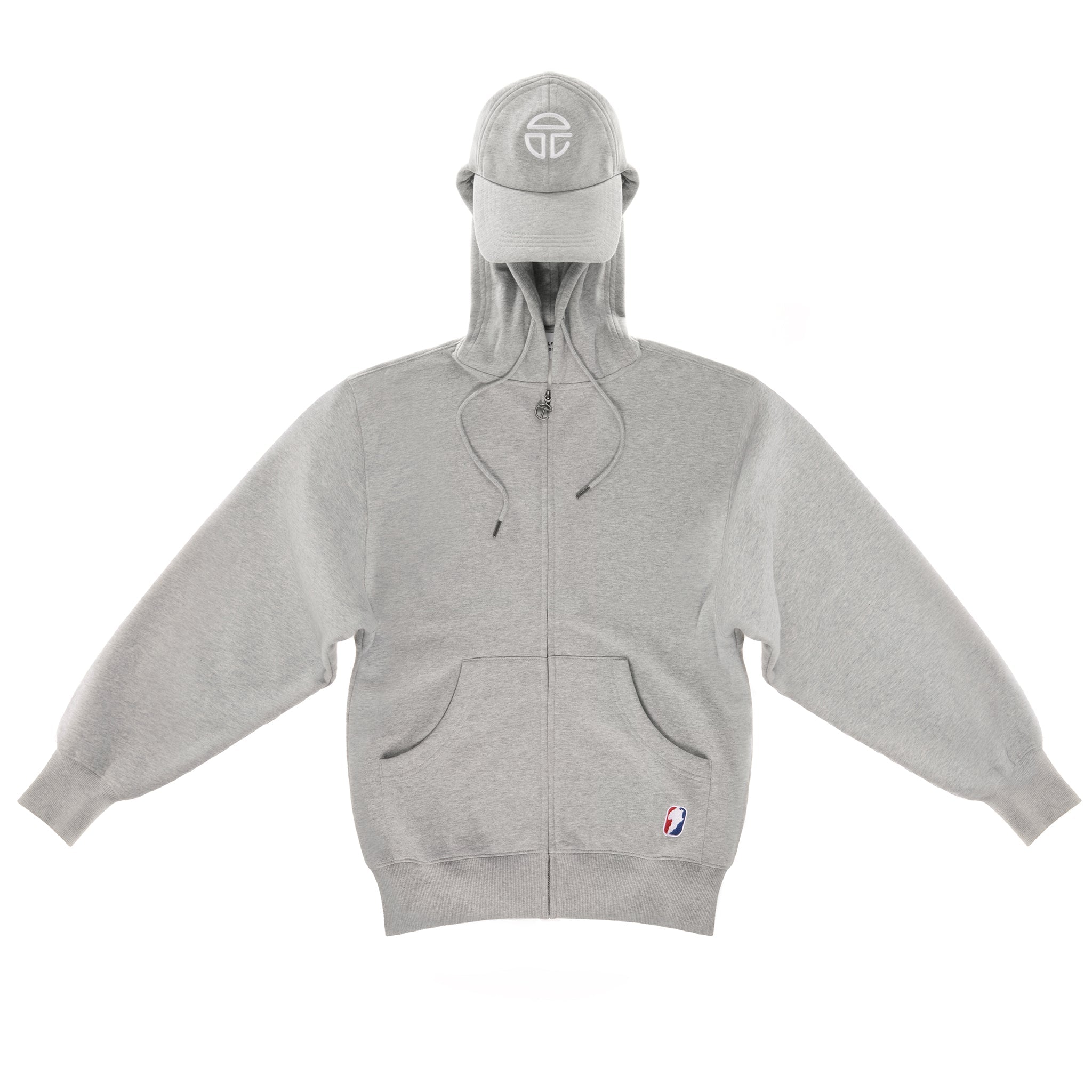 Cap Hoodie – Heather Grey