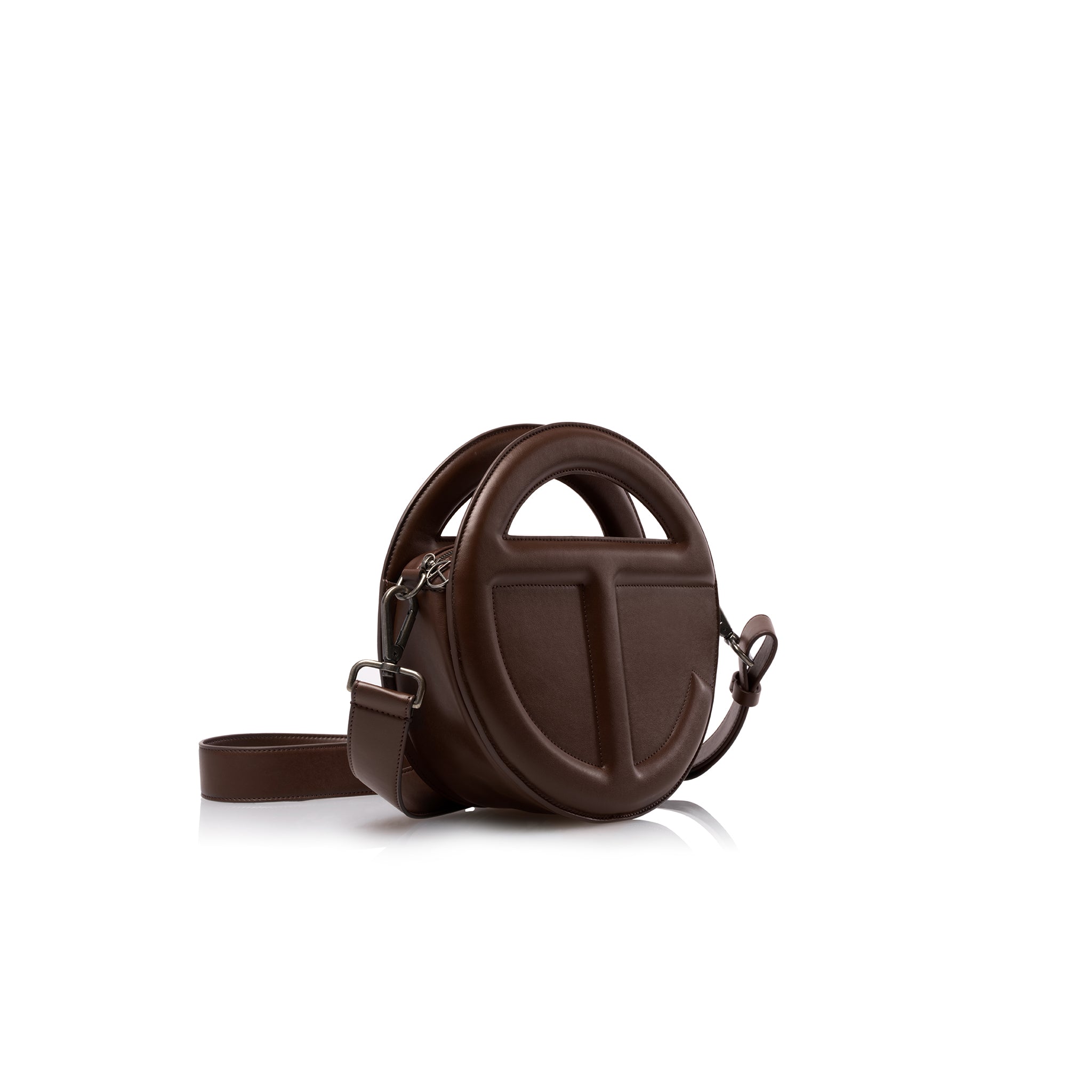 Round Telfar Circle Bag – Chocolate