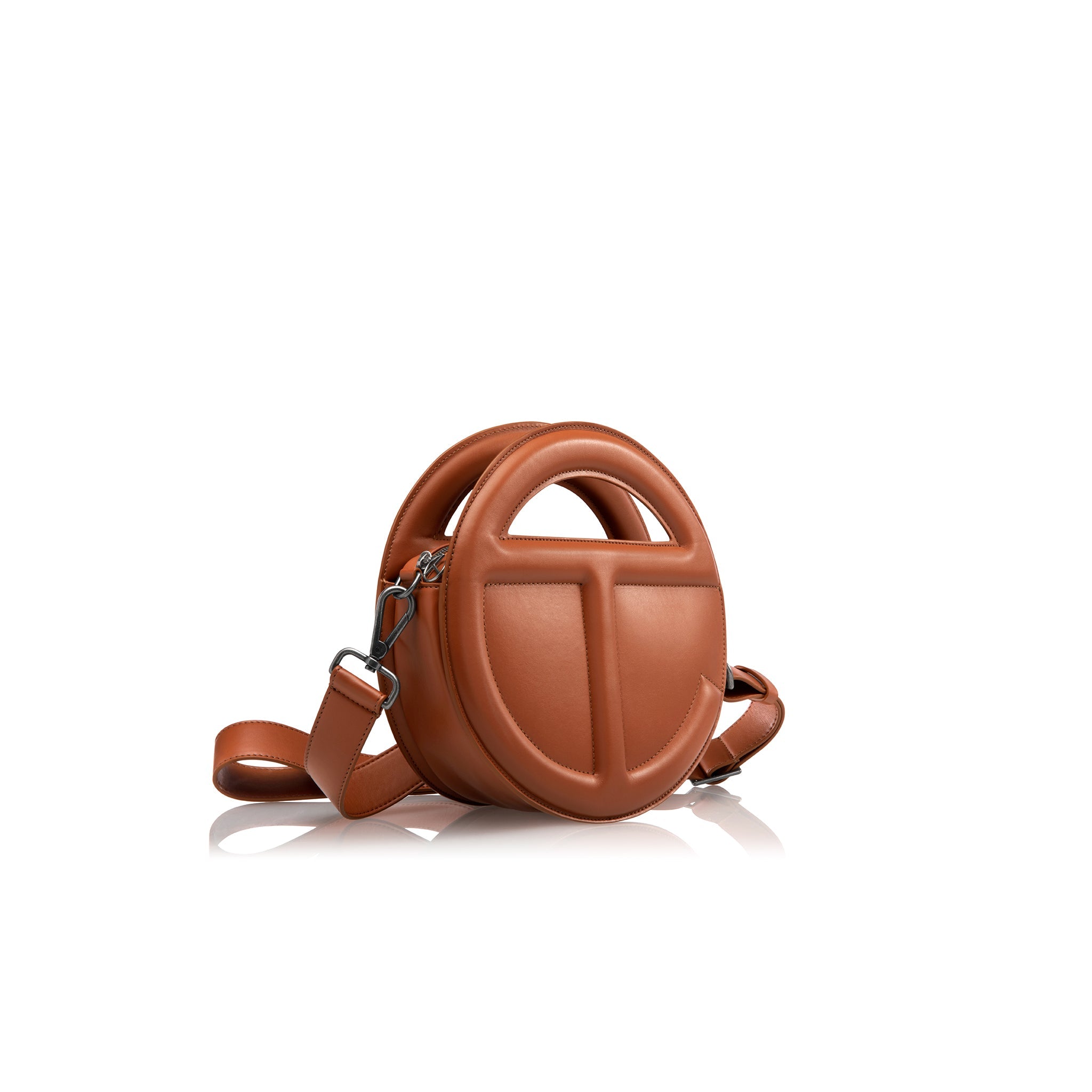 Round Telfar Circle Bag – Tan