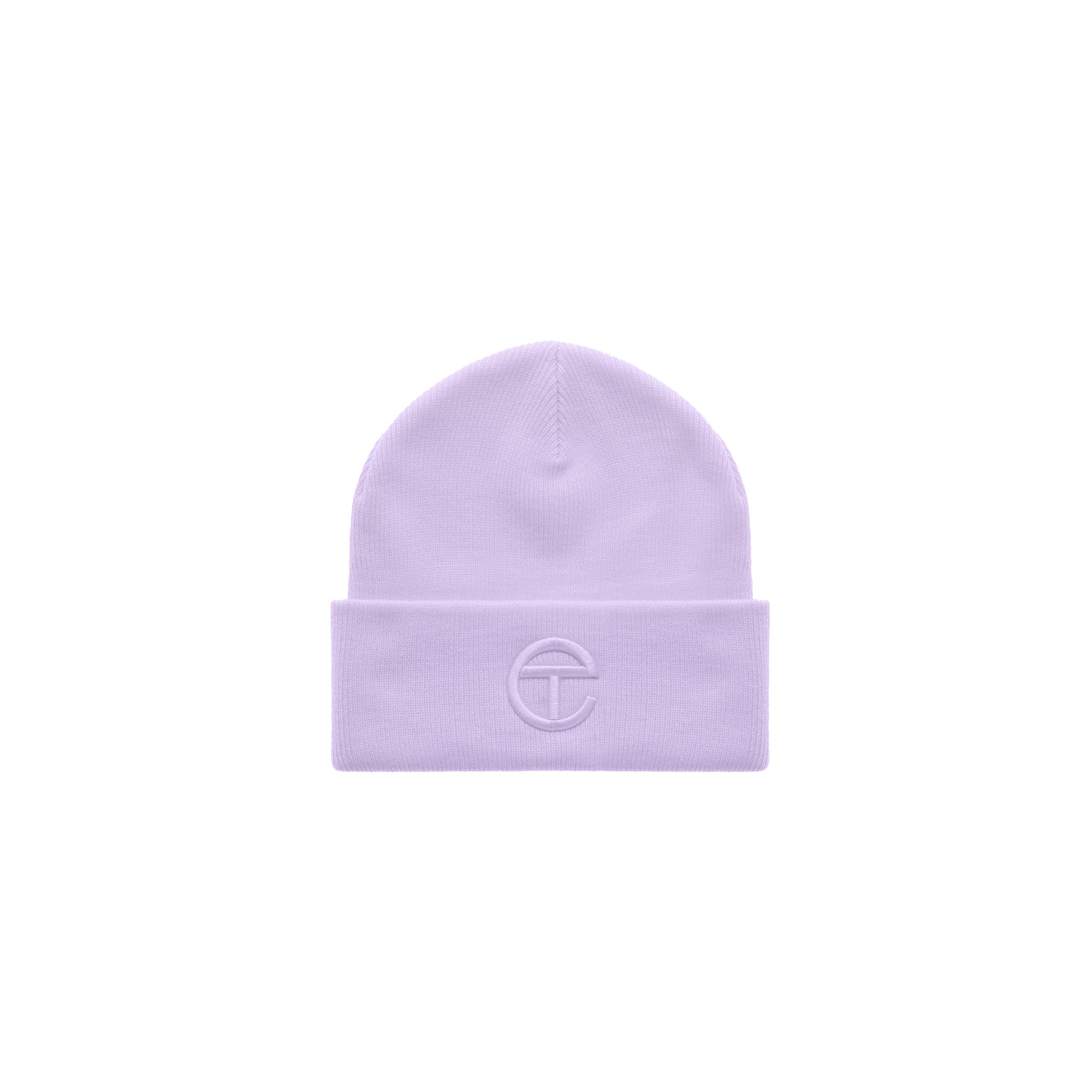 Embroidered Beanie – Lavender