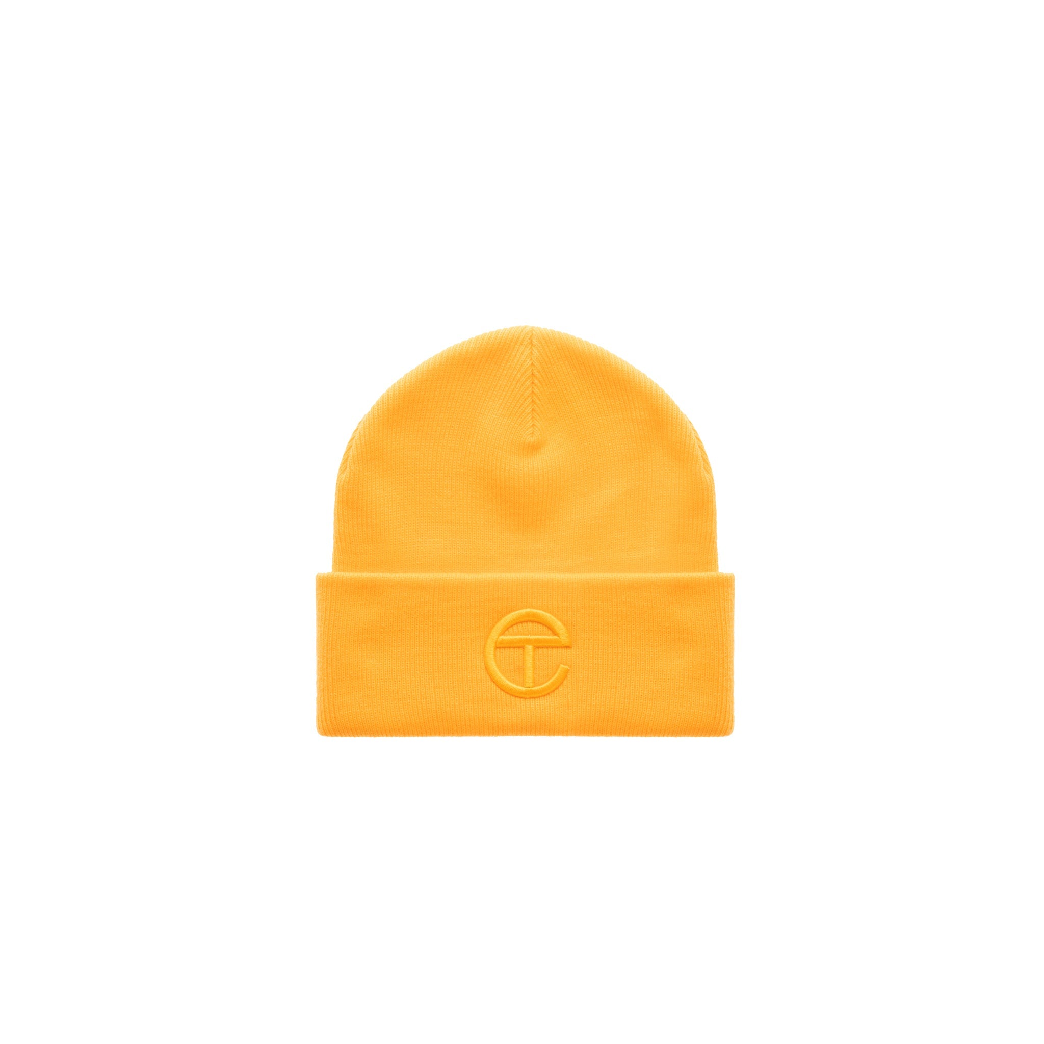 Embroidered Beanie – Yellow