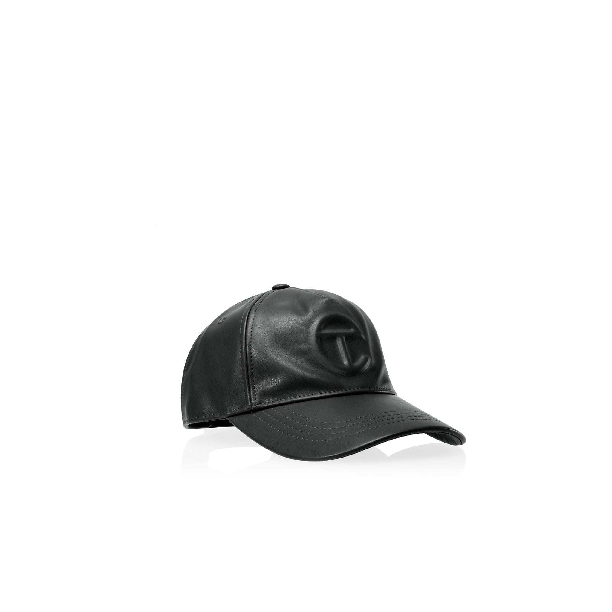 Logo Embossed Hat – Black