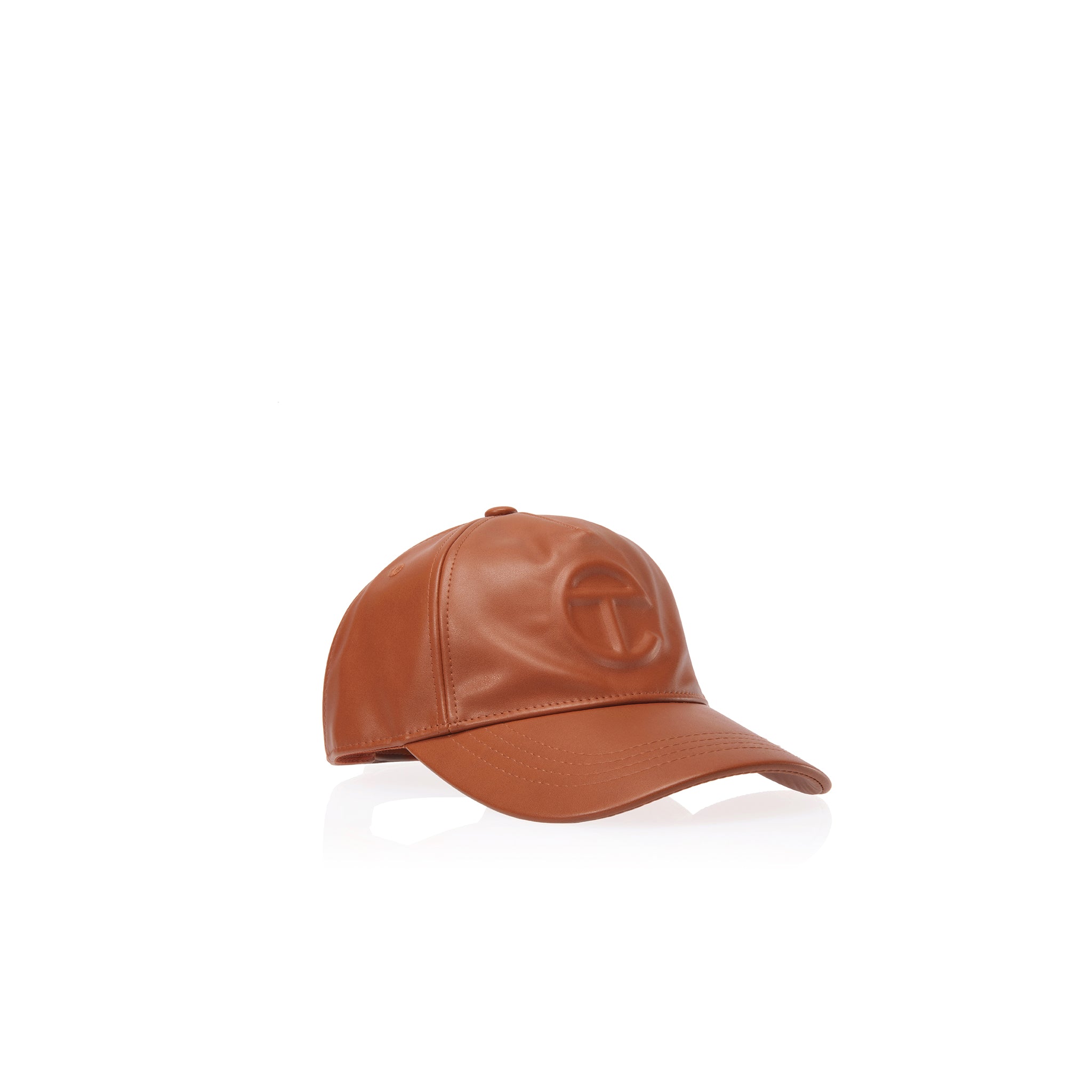 Logo Embossed Hat – Tan