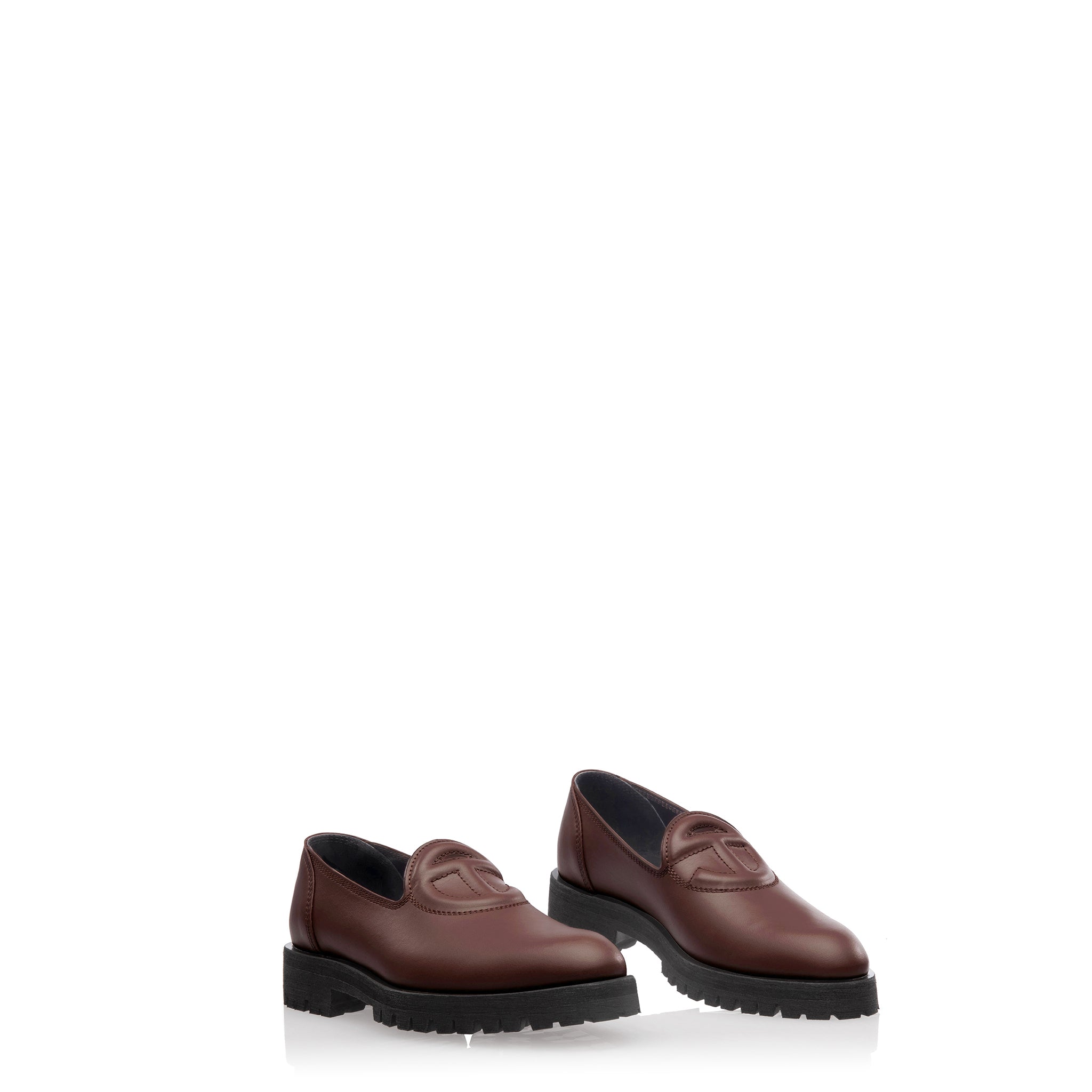 Logo Loafer – Chocolate