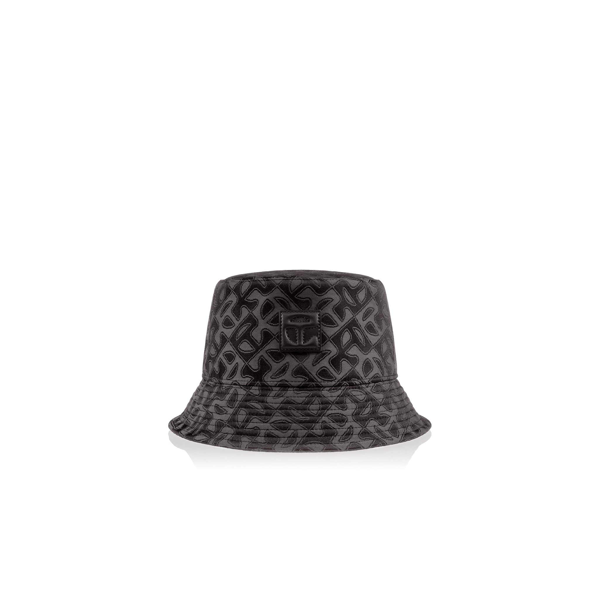 Jacquard Bucket Hat – Black Monogram