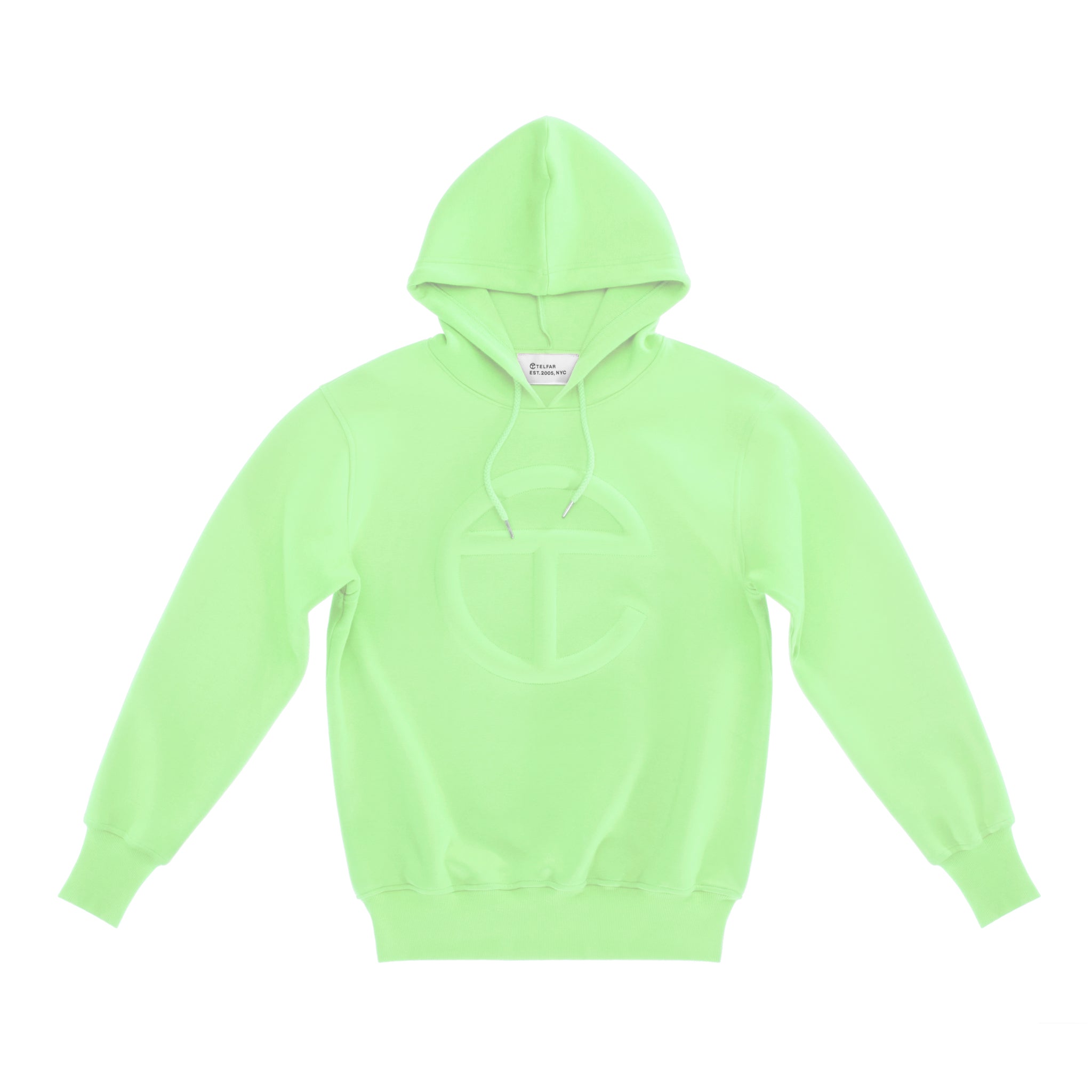 Embossed Hoodie – Double Mint