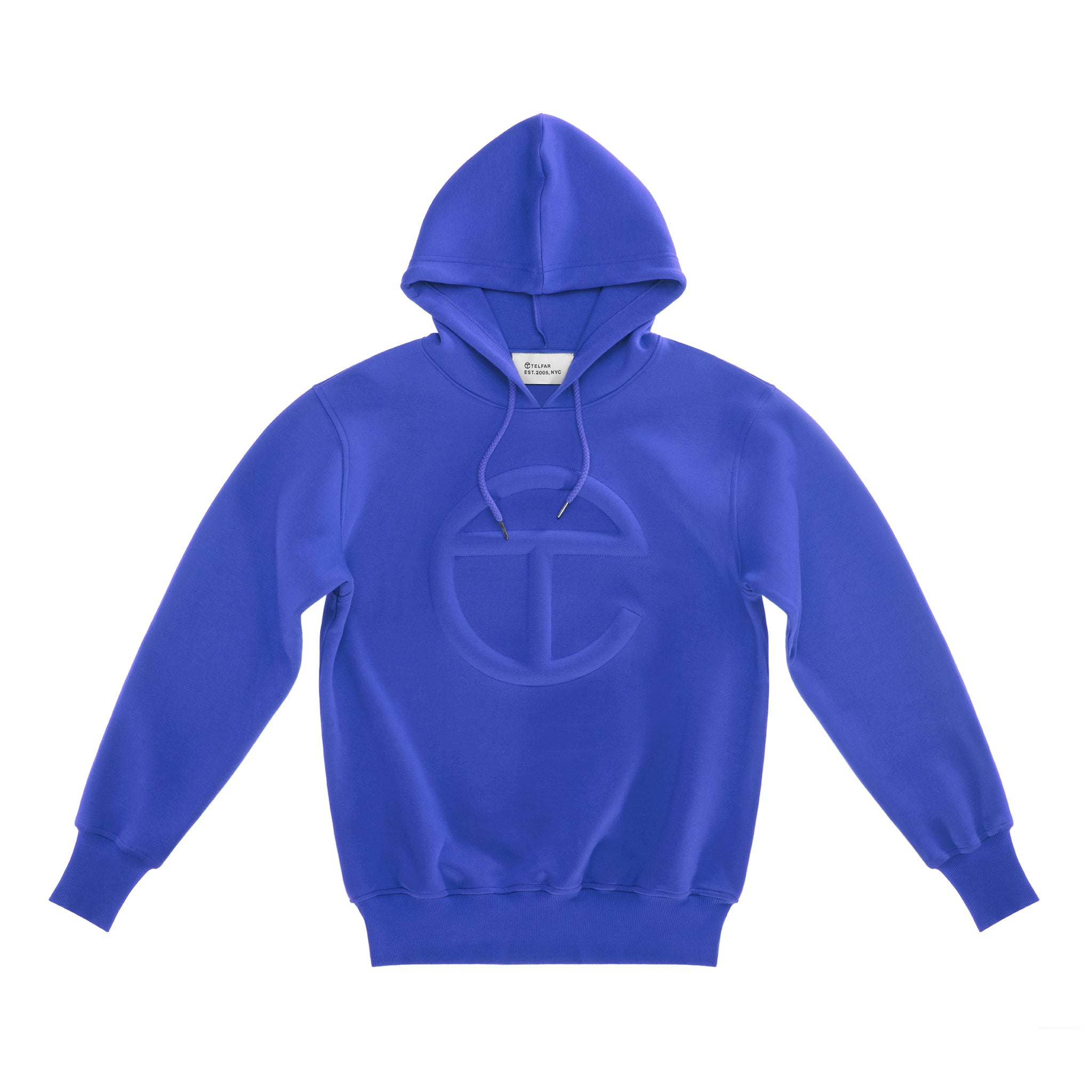 Embossed Hoodie – Painter’s Tape