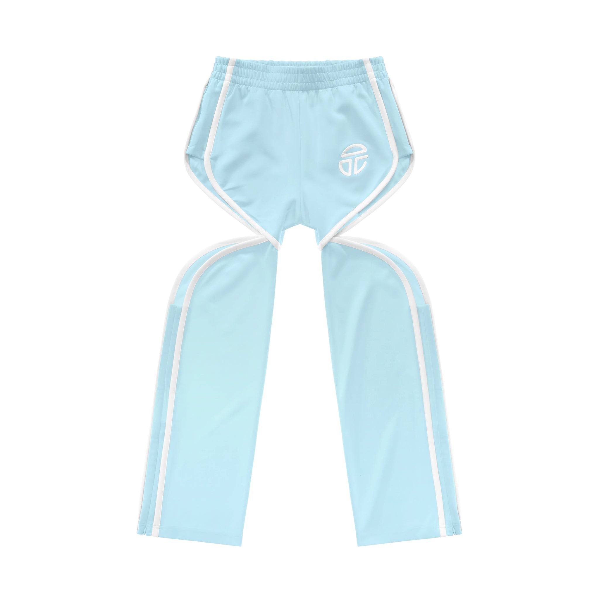 Thigh Hole Track Pant – Pool Blue