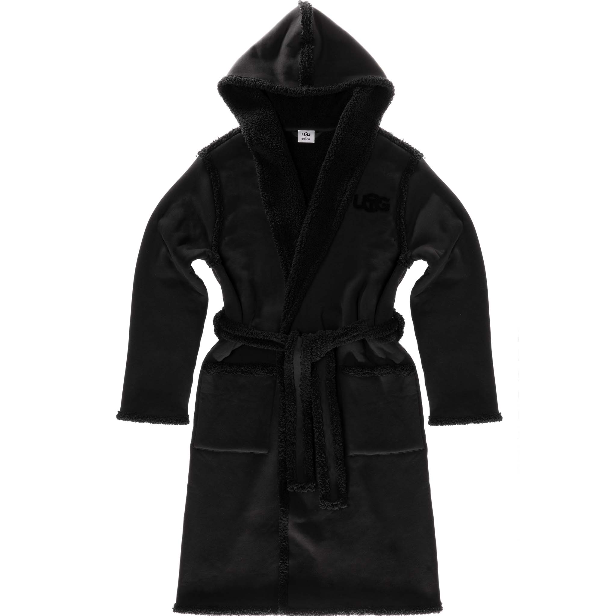 UGG x TELFAR Fleece Robe – Black