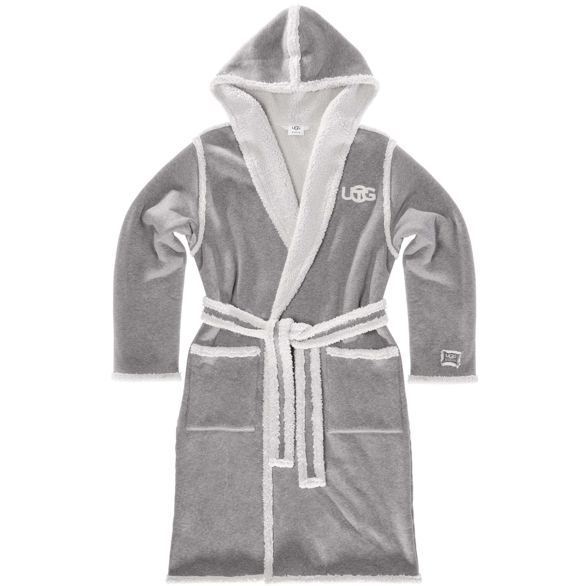 UGG x TELFAR Fleece Robe – Heather Grey