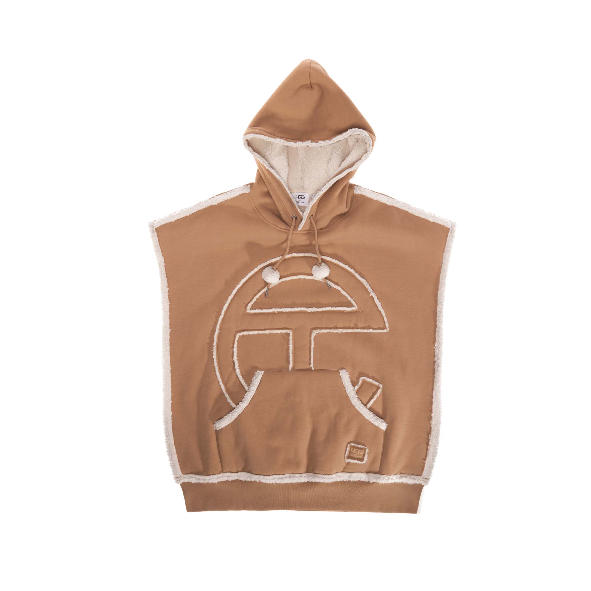 UGG x TELFAR Sideless Hoodie – Chestnut